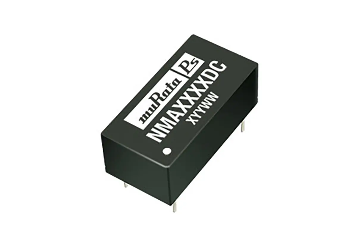 Murata NMA DC/DC-Wandler 1W 12 V dc IN, ±5V dc OUT / ±100mA Durchsteckmontage 1kV dc isoliert