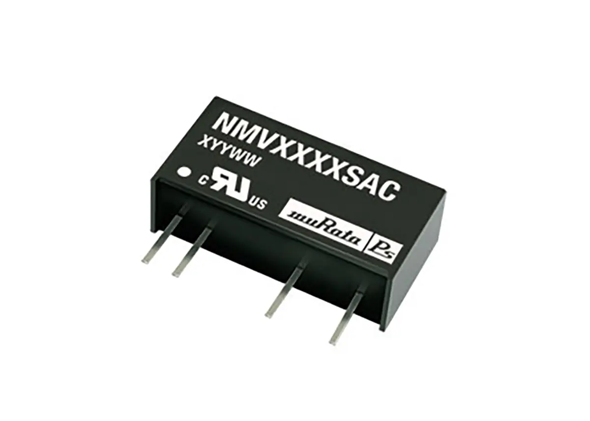 Murata NMV DC/DC-Wandler 1W 12 V dc IN, 15V dc OUT / 67mA Durchsteckmontage 3kV dc isoliert