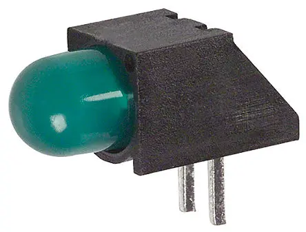 Dialight 550 LED Anzeige, Printmontage Gelb 1 x LEDs gewinkelt 5 mm (T-1 3/4) 2-Pins 7.5 V 60 °