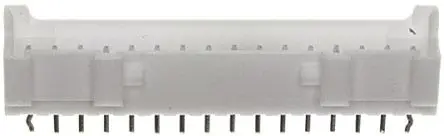 JST PA Leiterplattenleiste Gerade, 16-polig / 1-reihig, Raster 2 mm Raster Durchsteckmontage, Kabel-Platine, Ummantelt