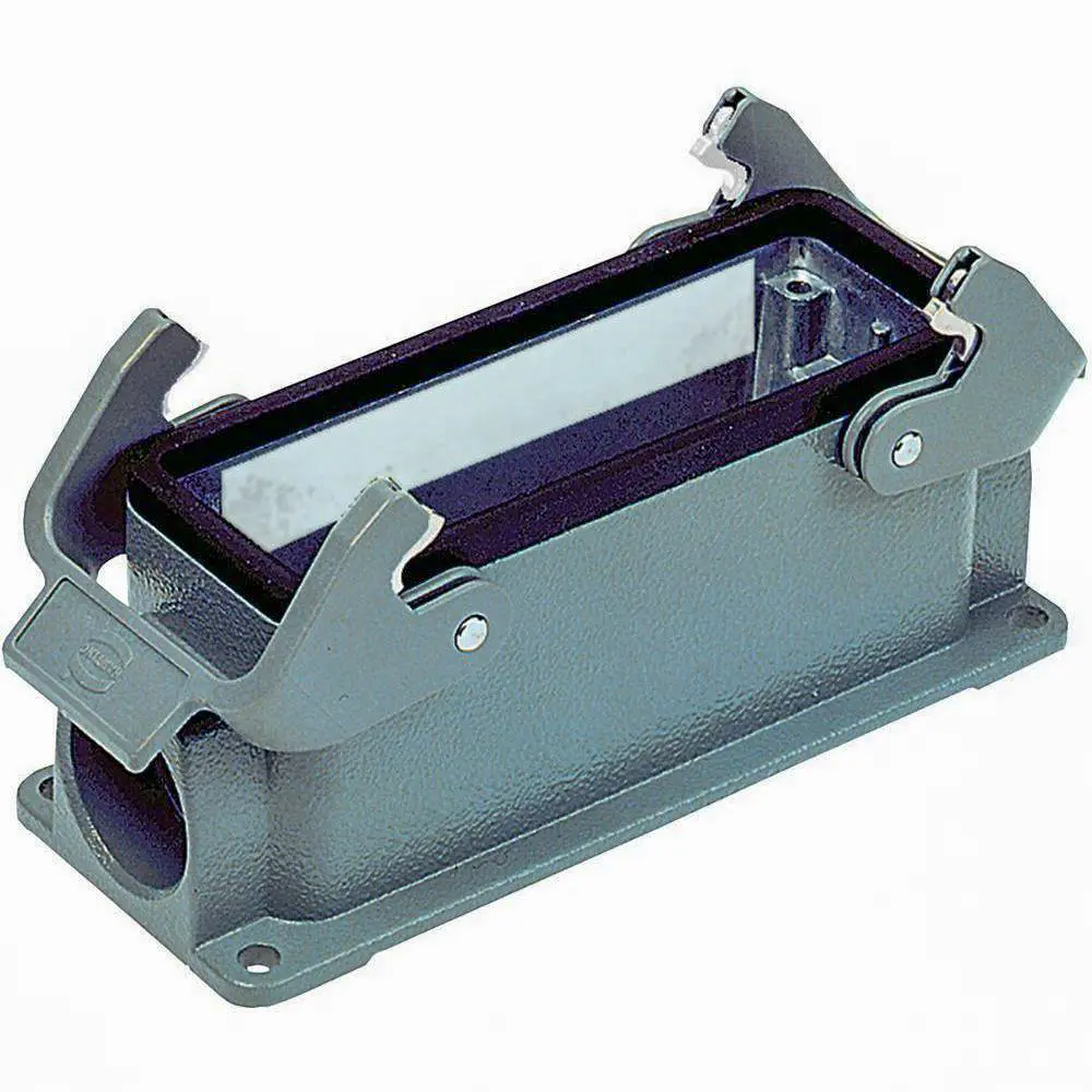 Produktfoto 1 von HARTING Han B Kappe für robusten Stromversorgungsstecker 2 Hebel 2, Oberfläche 16B Steckverbinderkappe, IP65