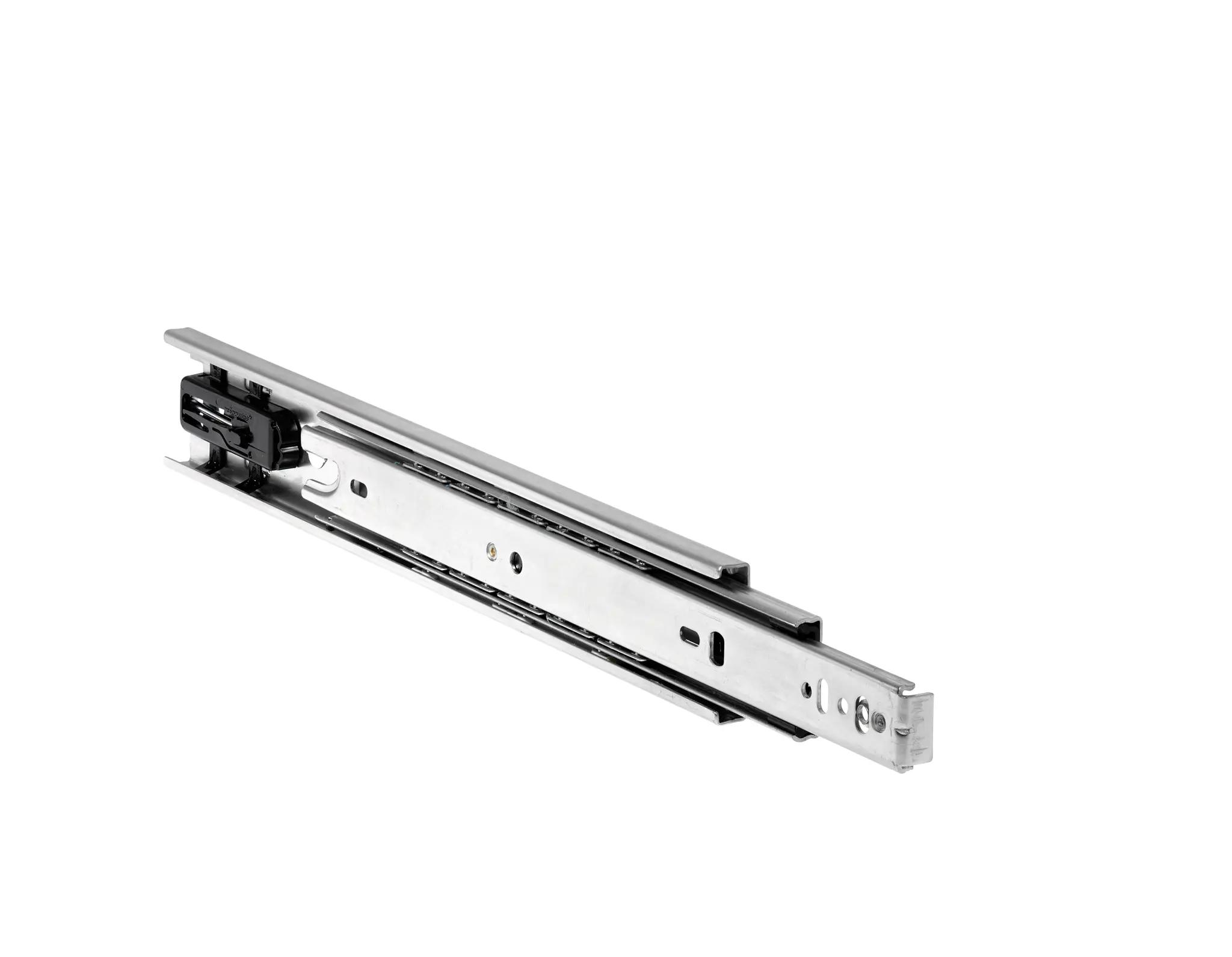 Produktfoto 1 von Accuride Teleskopschiene, Stahl zinkplattiert, DZ3832, 50kg max., 12.7 mm breit, 45.7 mm hoch, 650 mm tief