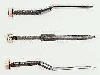 Produktfoto 1 von HellermannTyton Ersatzstift Kabelhülsenwerkzeug Austauschbare Prong-Anwendungswerkzeuge, Dornlänge 11.5 mm