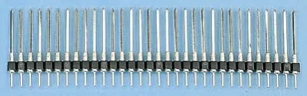 E-TEC SIB Leiterplattenleiste Gerade Durchsteckmontage 32-polig / 1-reihig, Raster 2.54 mm Lot