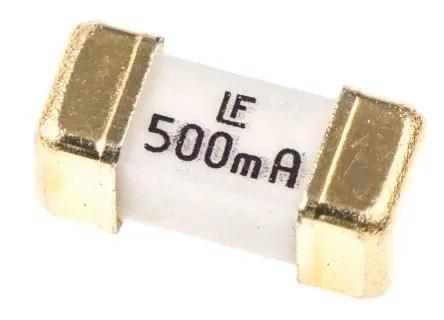 Produktfoto 1 von Littelfuse Nicht zurücksetzbare Sicherung 500mA 125V ac/dc Keramik FF 2.69mm 2.69 mm
