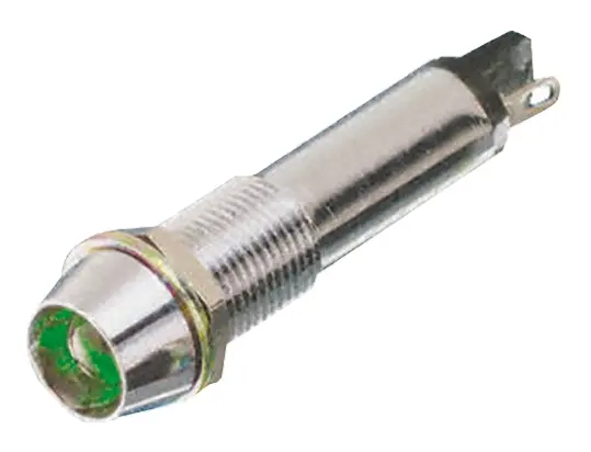 Produktfoto 1 von Dialight Anzeige Grün 12V dc, Lötanschluss