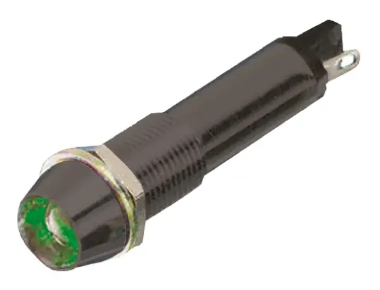 Dialight Tafelmontage-Anzeige Grün 24V dc, Lötanschluss