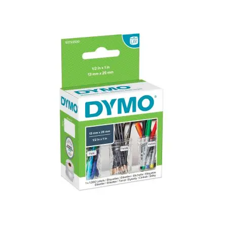 Produktfoto 1 von Dymo Etikette auf Rolle B. 25 mm für Dymo 450 DUO, Dymo 4XL, Dymo 450, Dymo Wireless, Dymo 450 Twin Turbo, Dymo 450