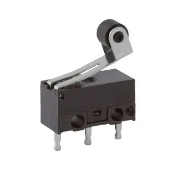 Produktfoto 1 von ZF Mikroschalter Rollenhebel-Betätiger Leiterplatten-Anschlussklemme, 1-poliger Umschalter, 125 V ac, 30 V dc, 3A IP40
