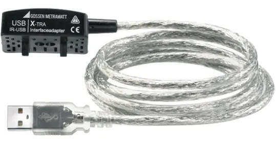 Produktfoto 1 von Gossen Metrawatt Schnittstellen-Adapter Multimeter USB-Adapter für METRAHIT-Serie E, METRAHIT-Serie S, Metrahit X-TRA