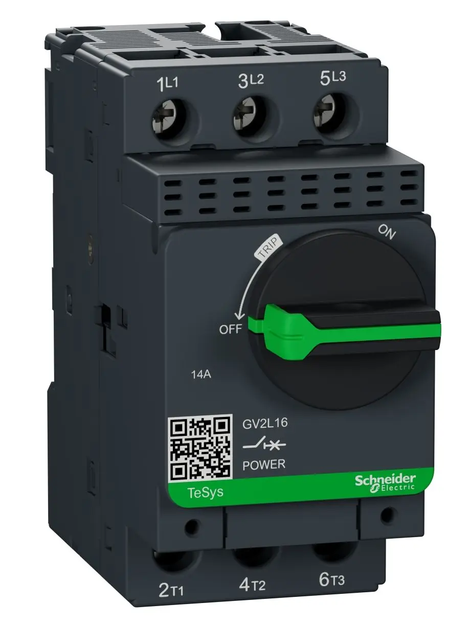 Produktfoto 1 von Schneider Electric TeSys GV2L Motorschutzschalter, 12 → 18 A, 9 → 13 A 89mm x 44.5mm
