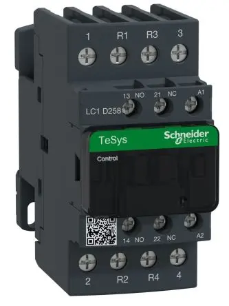 Schneider Electric TeSyS D Schütz 48V ac-Spule, 4-polig, 690V ac / 40 A 48V ac 3.2 W 2 Schließer/2 Öffner