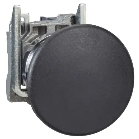Produktfoto 1 von Schneider Electric Harmony Druckschalter Schwarz Federrückstellung Panel Ø 22 mm, SPST / 10A 600 V dc 240 V ac, IP66