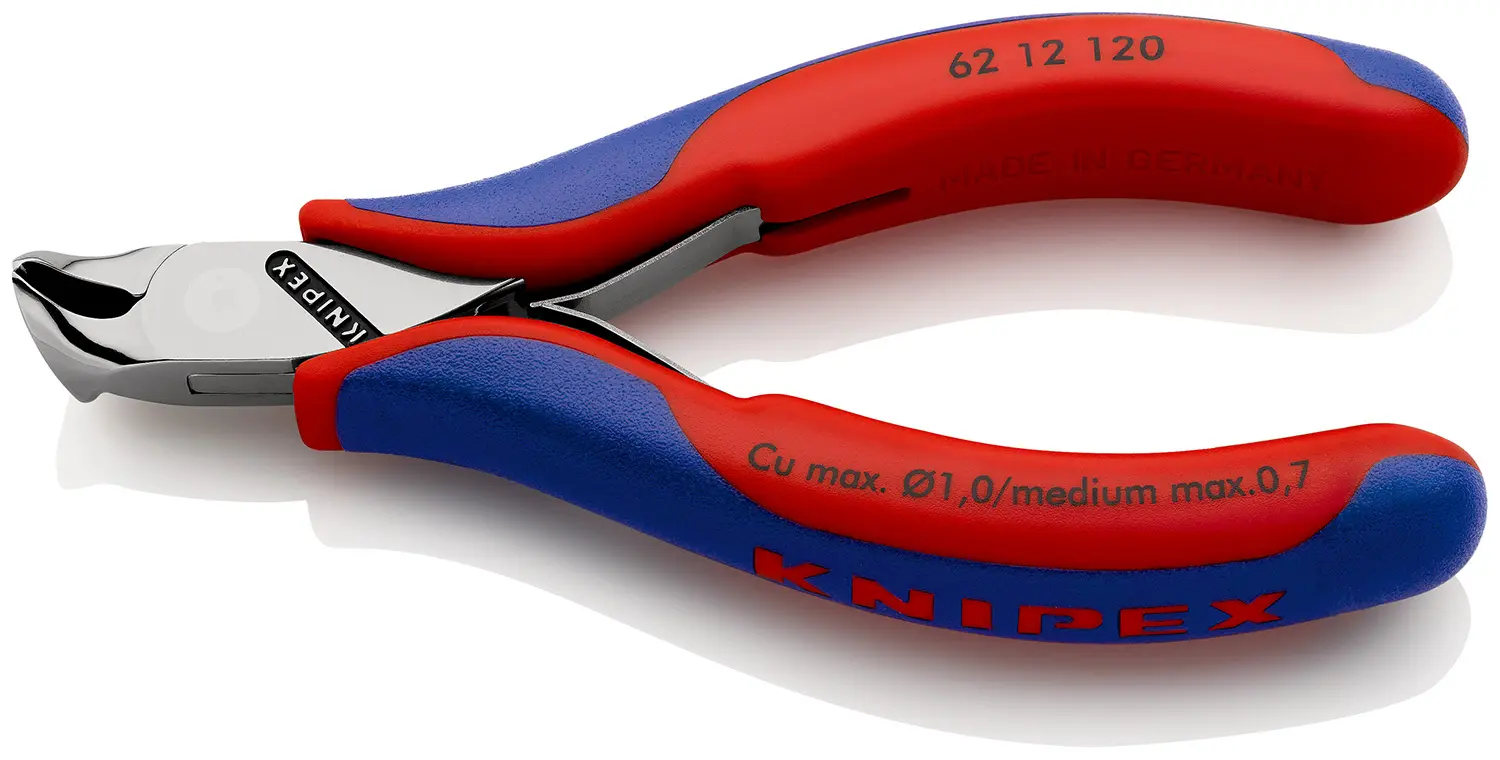 Produktfoto 1 von Knipex Schneider 120 mm, Schneidleistung 1 mm Griff Bi-Material