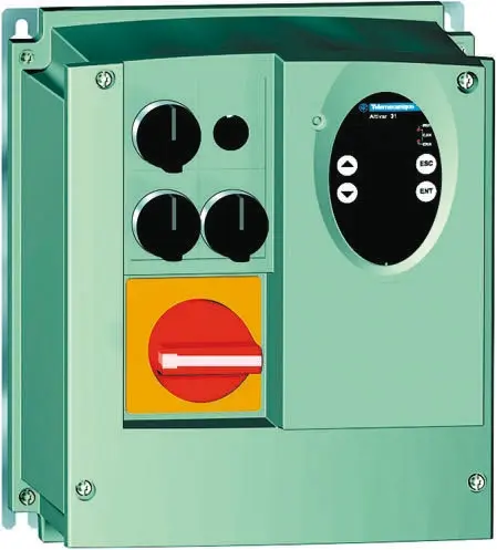 Produktfoto 1 von Schneider Electric ATV 31 1-Phasen Frequenzumrichter 0.18 kW 480 V 16 A 200Hz