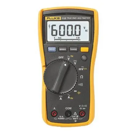 Produktfoto 1 von Fluke 115 Digital Digital Multimeter Echteffektivwert, CAT III