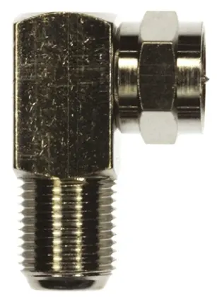 Produktfoto 1 von TE Connectivity HF Adapter, gewinkelt, 1GHz Stecker Buchse, Koaxial Nennspannung