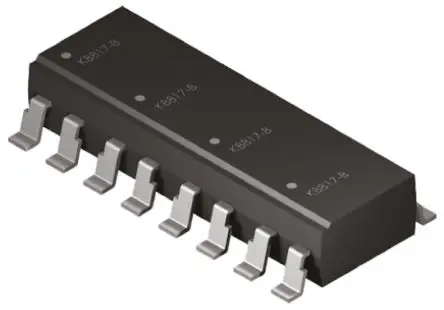 Produktfoto 1 von Broadcom ACPL Oberfläche 4 Optokoppler AC-In, 16-Pin PDIP, Isolation 5 kVrms