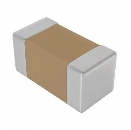 Produktfoto 1 von Yageo, Oberfläche Keramik-Vielschichtkondensator X7R, 10 nF ±10 % / 50V dc, Gehäuse 0402