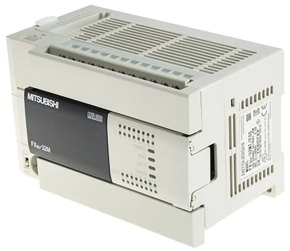 Produktfoto 1 von Mitsubishi FX3U Logikmodul, 16 Eing. Transistor Ausg.Typ Senke, Quelle Eing.Typ 24 VDC