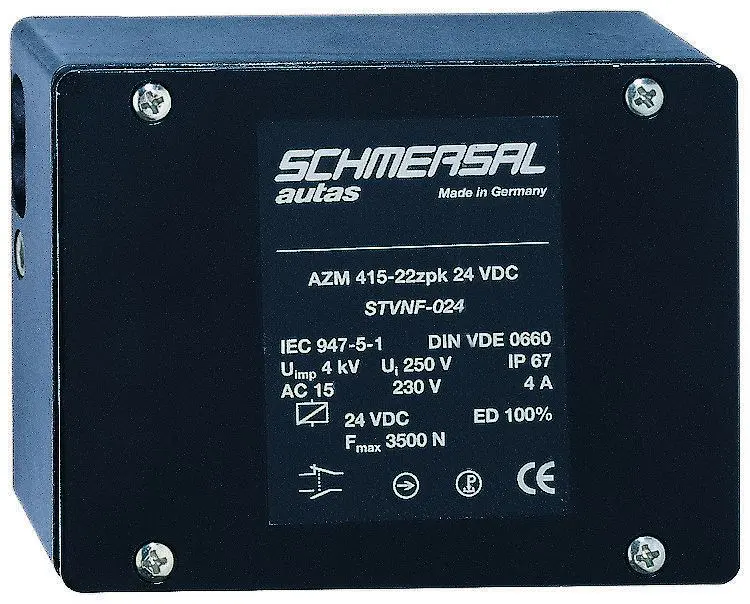 Produktfoto 1 von Schmersal, AZM 415 Magnetverriegelungsschalter Ja, 2 Öffner