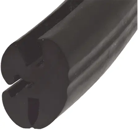 Produktfoto 1 von RS PRO Türdichtung, Kantenschutz, Ethylen-Propylen-Dien-Monomer, Schwarz, B. 16.5 mm, H. 21 mm, L. 20 m