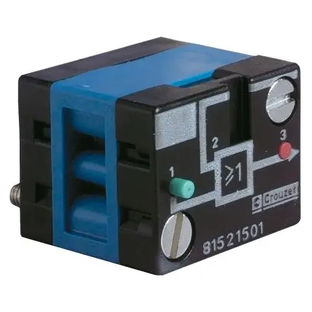 Produktfoto 1 von Crouzet 81 Pneumatik Logikelement ODER-Glied, 8 bar, Auf Unterbau, Steckbar, Steckverbinder