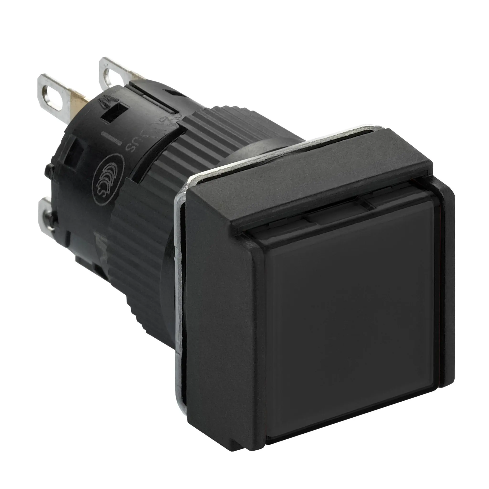 Produktfoto 1 von Schneider Electric Harmony Druckschalter Schwarz Federrückstellung Panel Ø 16 mm, 1-poliger Umschalter, IP65