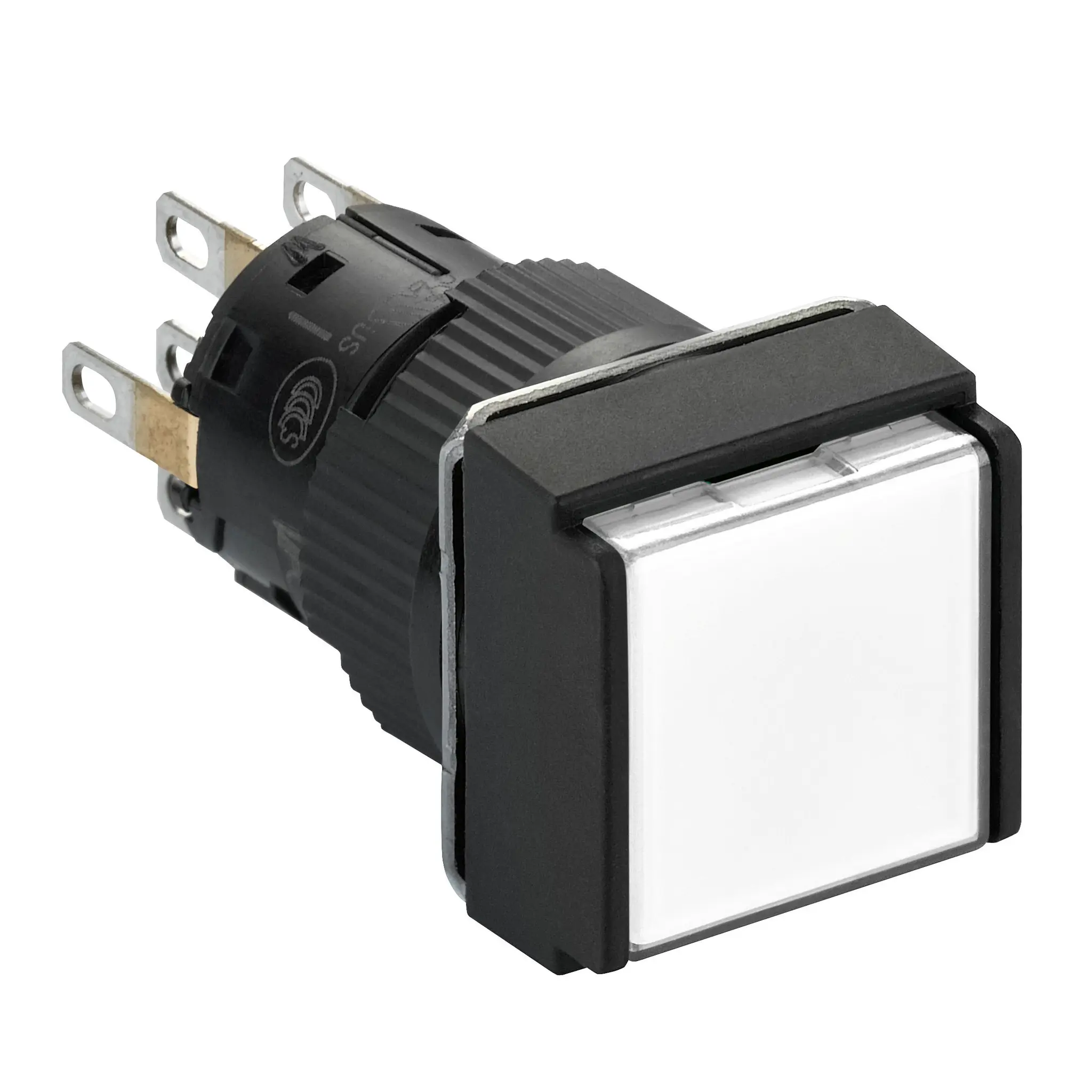 Produktfoto 1 von Schneider Electric Harmony Druckschalter Weiß Beleuchtet Sprungkontakt Panel Ø 16 mm, 2-poliger Umschalter / 3A 250 V