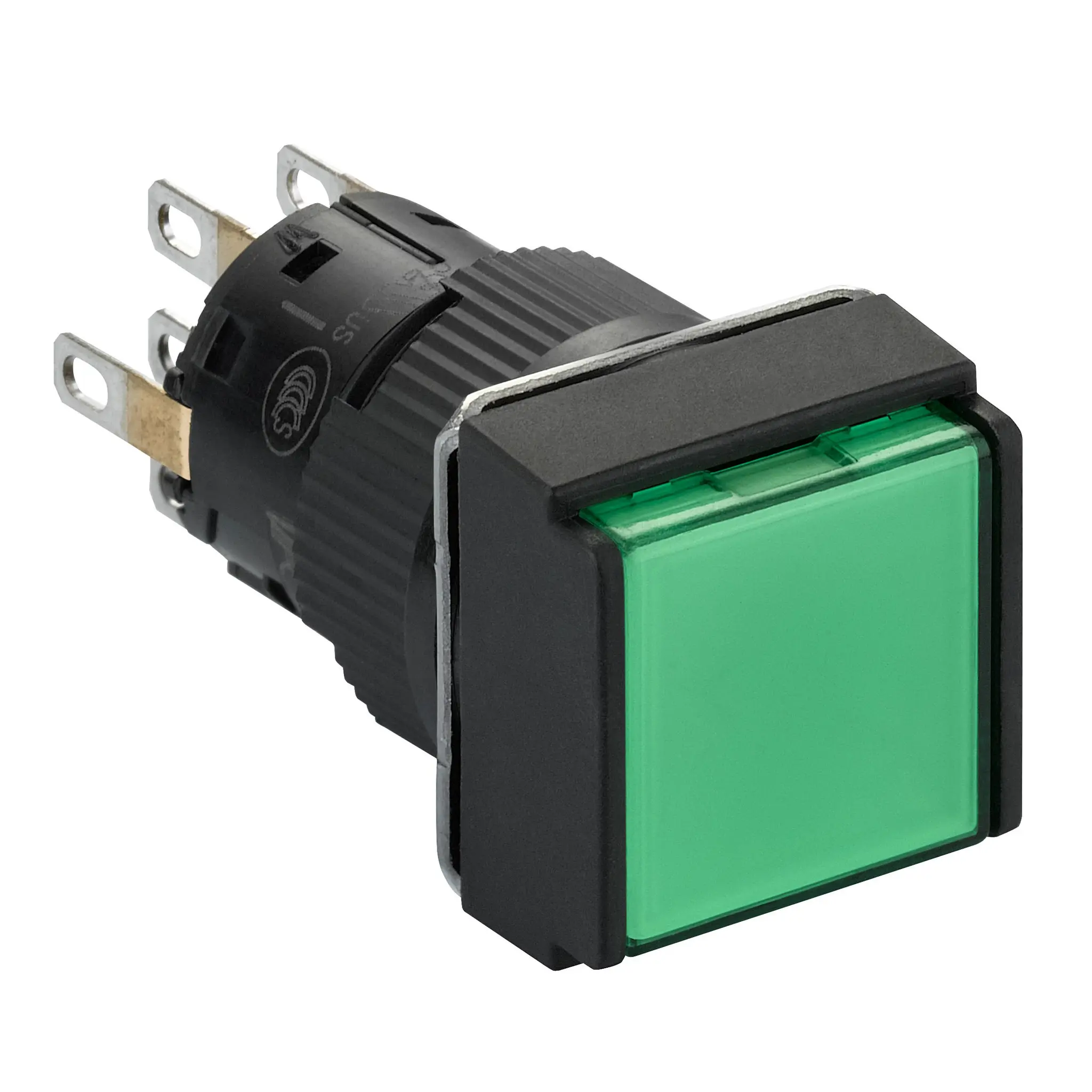 Produktfoto 1 von Schneider Electric Harmony Druckschalter Grün Beleuchtet Federrückstellung Panel Ø 16 mm, 2-poliger Umschalter, IP65