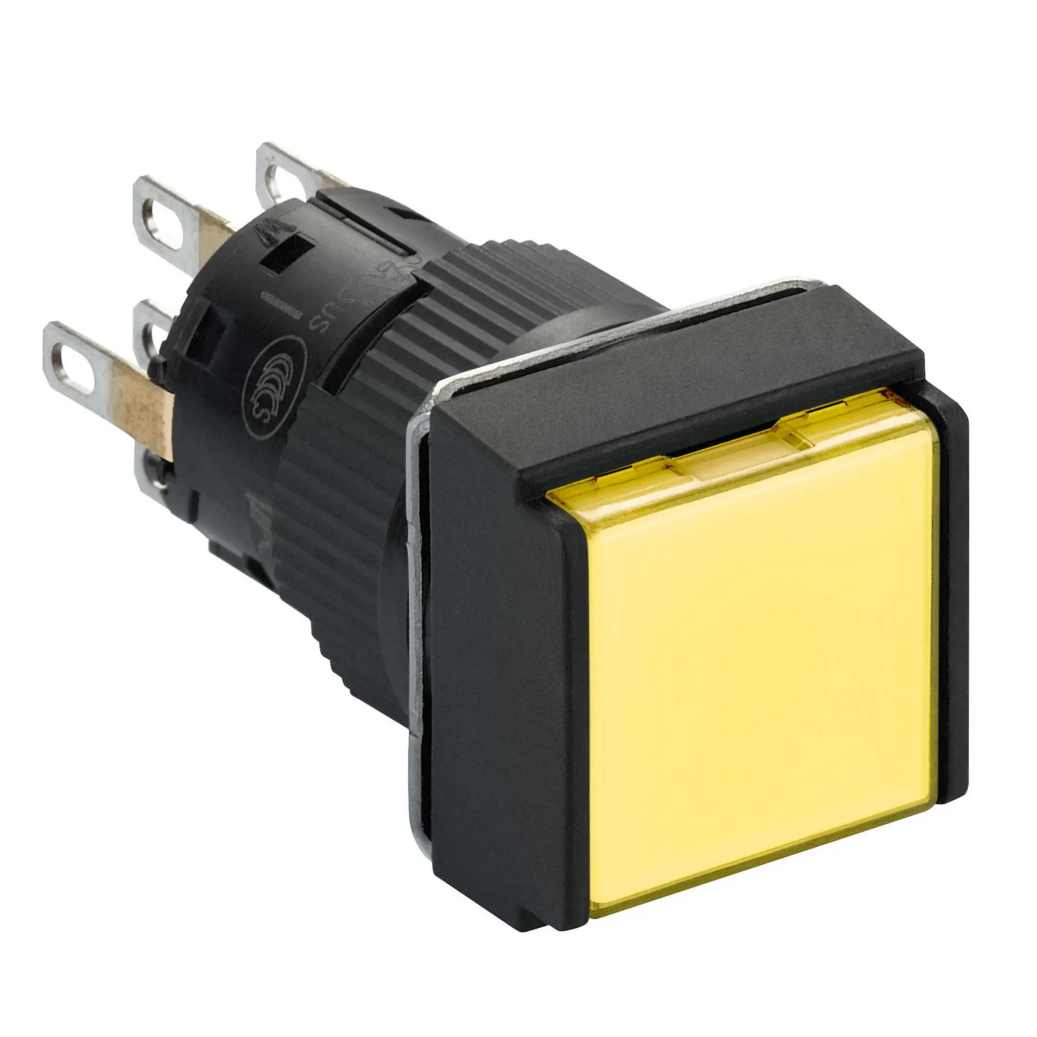 Produktfoto 1 von Schneider Electric Harmony Druckschalter Gelb Beleuchtet Federrückstellung Panel Ø 16 mm, 2-poliger Umschalter, IP65