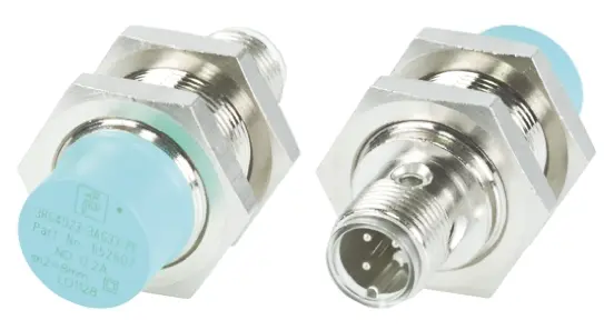 Produktfoto 1 von Pepperl + Fuchs M18 Näherungssensor Induktiv, Gewinderohr 8 mm PNP 15 → 34 V dc / 150 mA NO, IP67