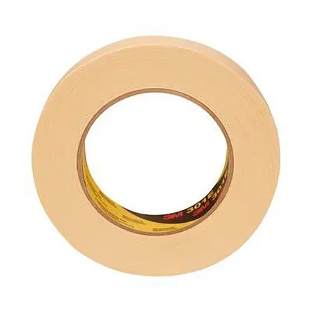 Produktfoto 1 von 3M 401E Scotch Papier Abdeckband Braun, Stärke 0.17 mm Gummi-Kleber 18mm x 50 m