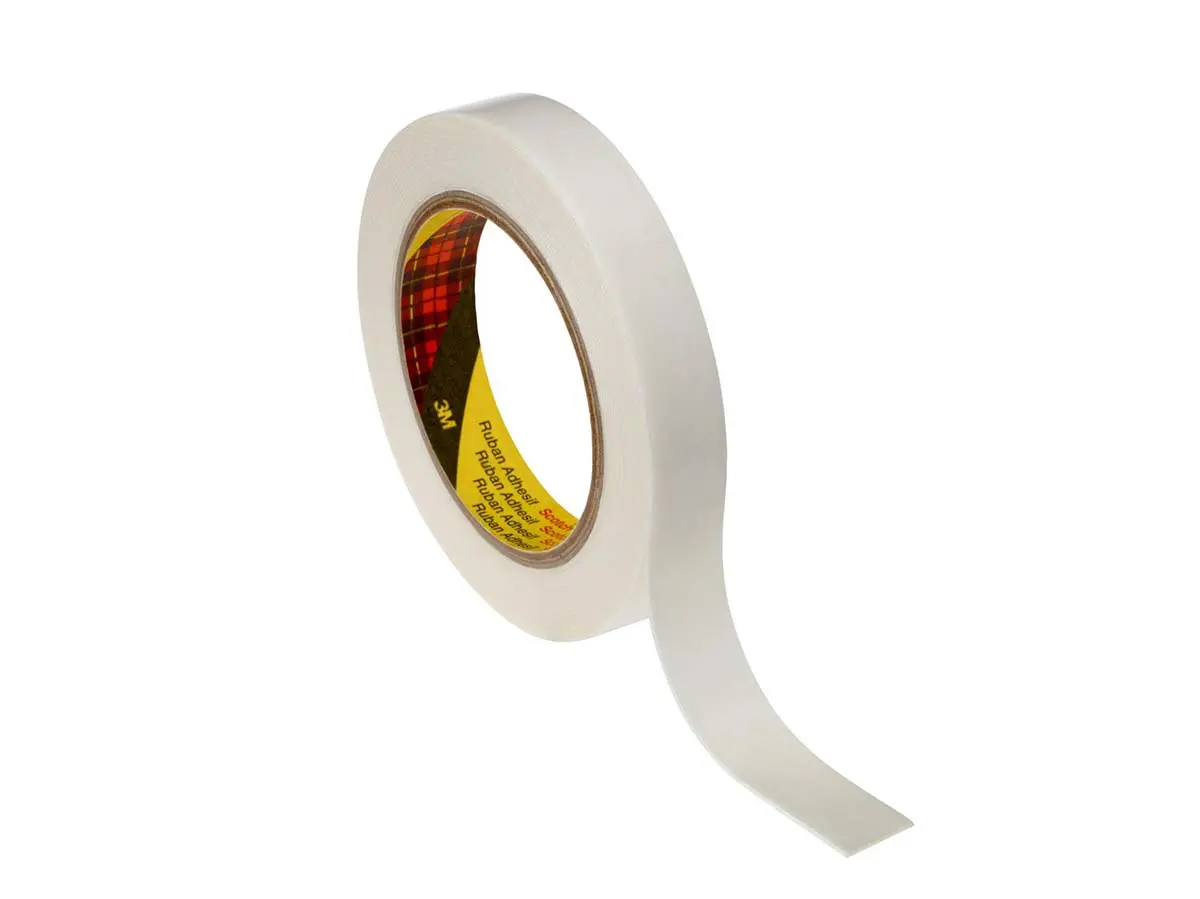 Produktfoto 1 von 3M 9536 Polyethylen Schaumstoff Klebeband, Weiß, Stärke 1.1 mm, 19 mm x 66 m, 6.6 N/cm