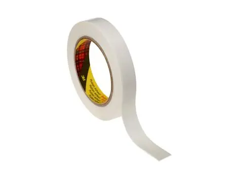 Produktfoto 1 von 3M 9536 Polyethylen Schaumstoff Klebeband, Weiß, Stärke 1.1 mm, 19mm x 66 m, 6.6N/cm
