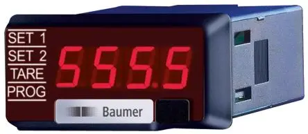 Produktfoto 1 von Baumer PA220 LED Digitales Multifunktionsmessgerät für AC Strom H 22.2 mm B 45 mm 4-Stellen T. 95 mm 10 mm Ziffernhöhe