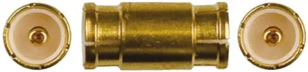Produktfoto 1 von Huber+Suhner HF Adapter, 50 Ω, Gerade, 6GHz Stecker Stecker, Koaxial Nennspannung