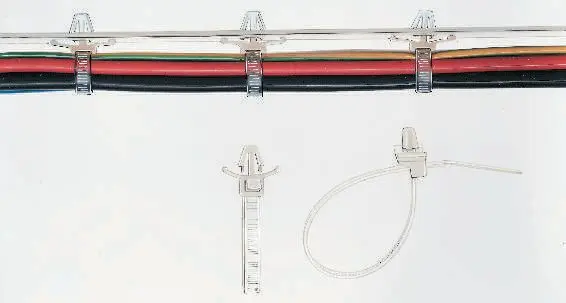 Produktfoto 1 von HellermannTyton T50SL6 Nylon 6.6 Kabelbinder Innen gezackt Natur 4.6 mm x 165 mm