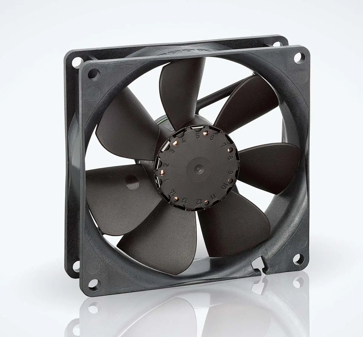 Produktfoto 1 von ebm-papst 3400 N DC-Axiallüfter, Gleitlager, 12 V dc / 1.1W, 92 x 92 x 25mm, 1950U/min, 61m³/h