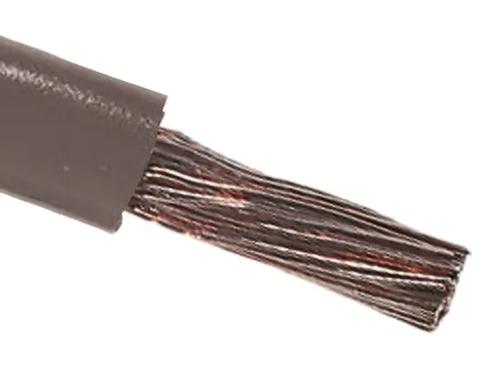 Produktfoto 1 von RS PRO H07V2-K Einzeladerleitung 10mm², 8 AWG 100m Grau PVC isoliert Ø 6.8mm 72/0,4 mm Litzen