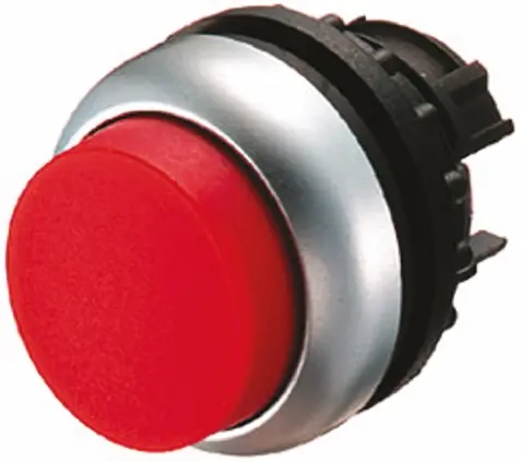 Produktfoto 1 von Eaton RMQ Titan M22 Drucktastenkopf Ø 22 mm, Rot wartungsfrei Rund Rund Kunststoff, IP69