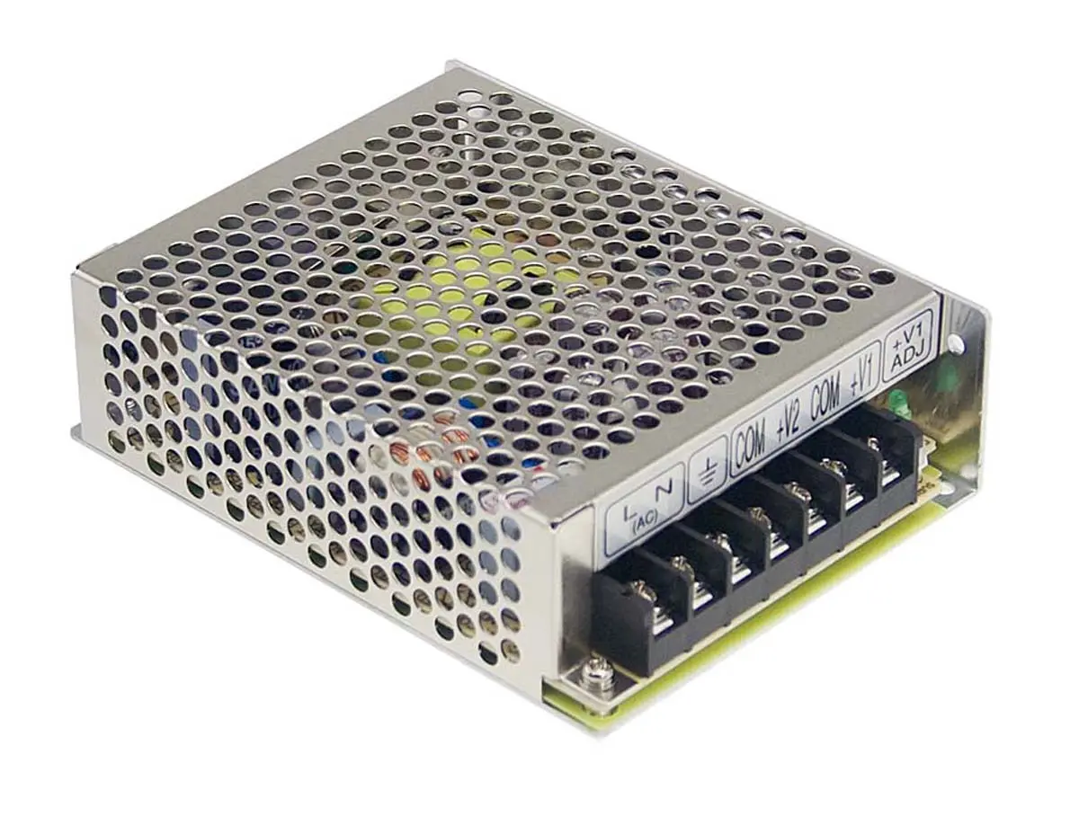 MEAN WELL RS50 Schaltnetzteil 1 12V dc 50 W, Fahrgestell 370 V dc, 264V ac