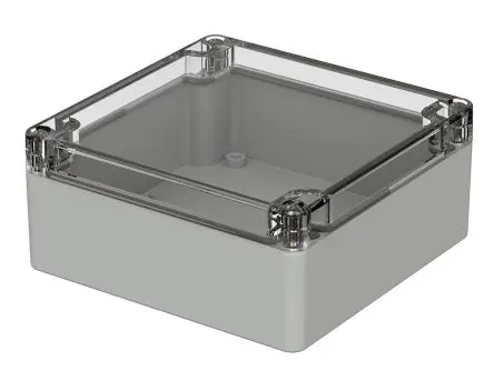 Produktfoto 1 von Bopla Euromas; Gehäuse; Polycarbonat; Hellgrau; IK07 IP66 Breite 120 mm Höhe 55 mm Länge 122 mm