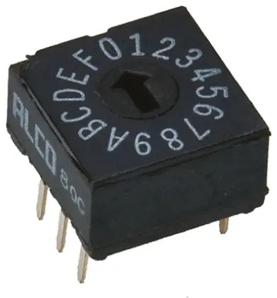 Produktfoto 1 von TE Connectivity Drehschalter DIP-Schalter