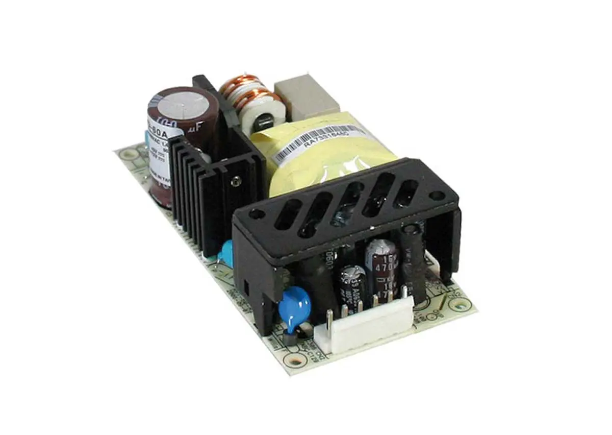 Produktfoto 1 von MEAN WELL Schaltnetzteil, 5 V dc, 12 V dc / 2 A, 5 A 2-Kanal 49W 127 → 370 V dc, 90 → 264 V ac Offene
