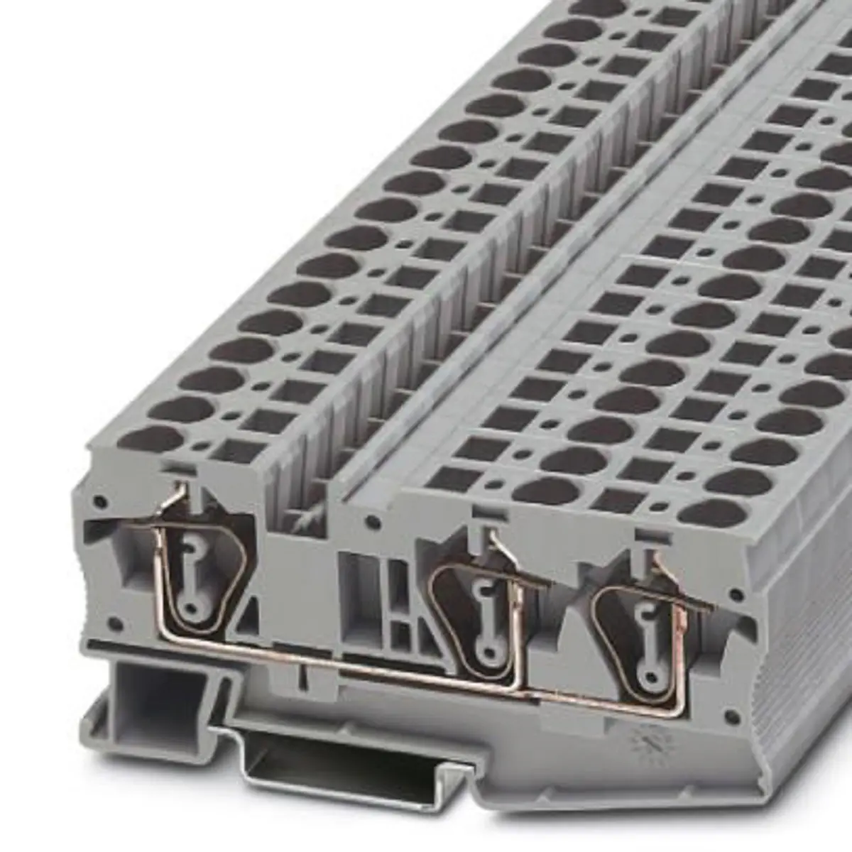 Produktfoto 1 von Phoenix Contact ST 6-TWIN Reihenklemme Grau, 800 V / 52A