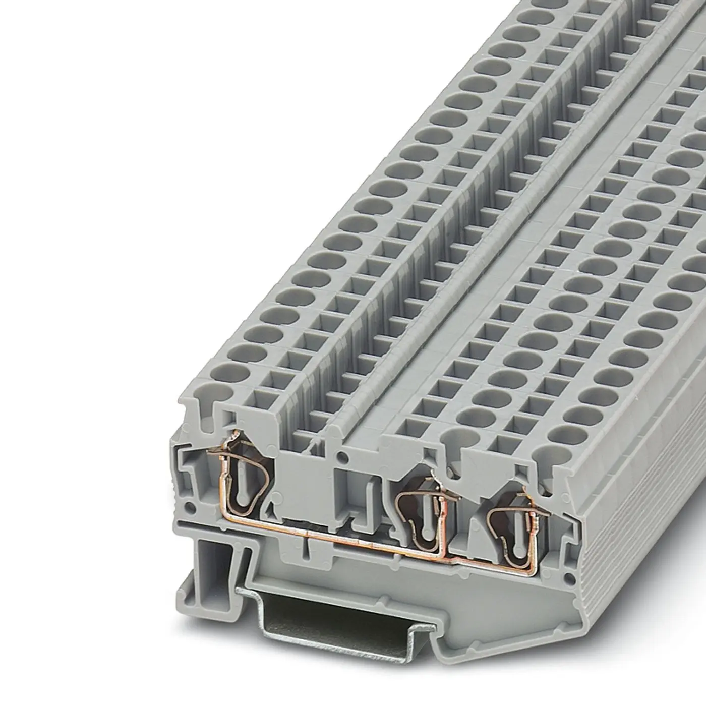 Produktfoto 1 von Phoenix Contact ST 4-TWIN Reihenklemme Grau, 800 V / 40A