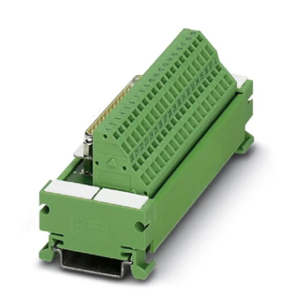 Produktfoto 1 von Phoenix Contact VARIOFACE Schnittstellenmodul D-SUB, Stecker, 25-polig, 60 V dc, 25 V ac, DIN-Hutschiene 2.5A