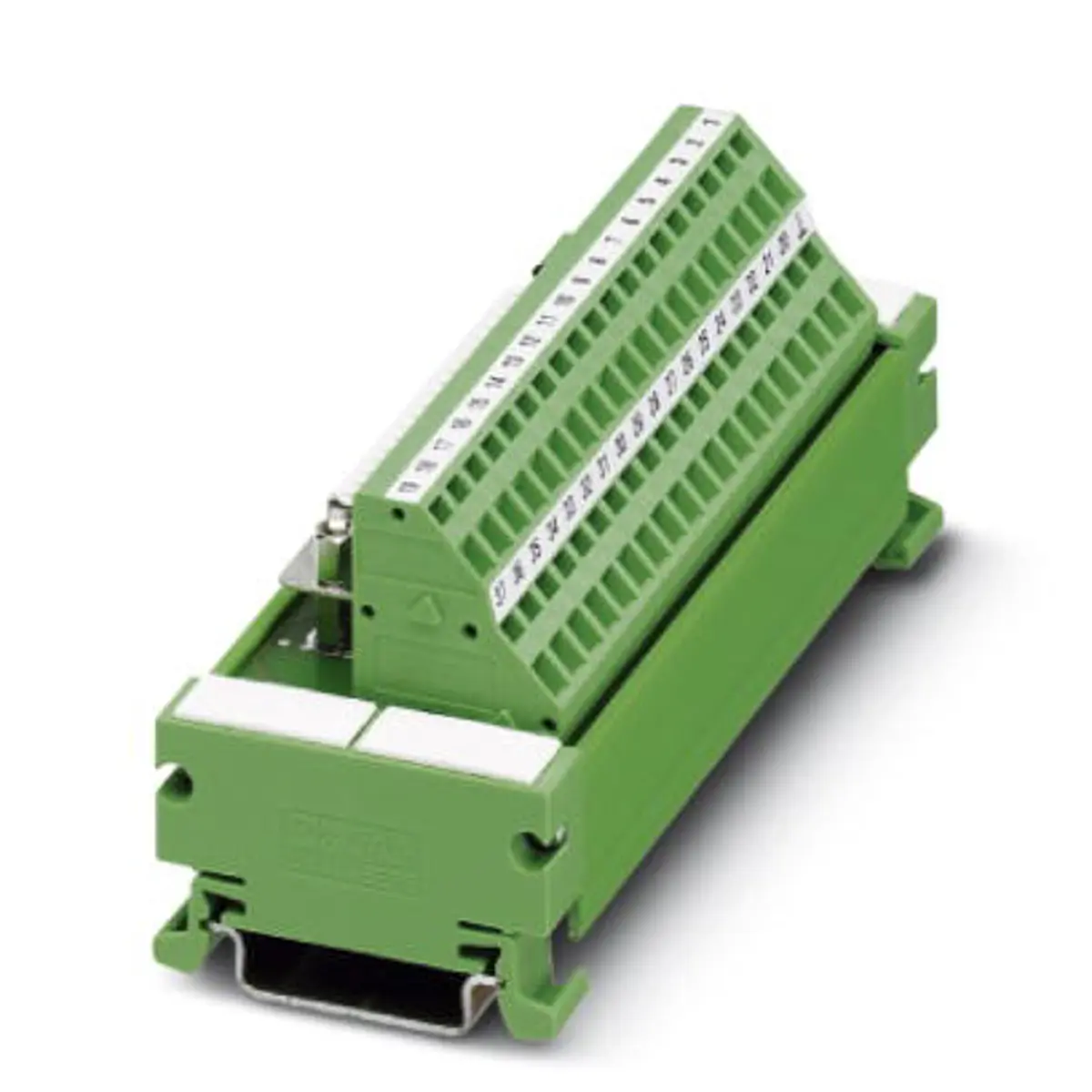 Phoenix Contact Schnittstellenmodul D-SUB, Buchse, 37-polig, 25 V ac, 60 V dc, DIN-Hutschiene 2.5A
