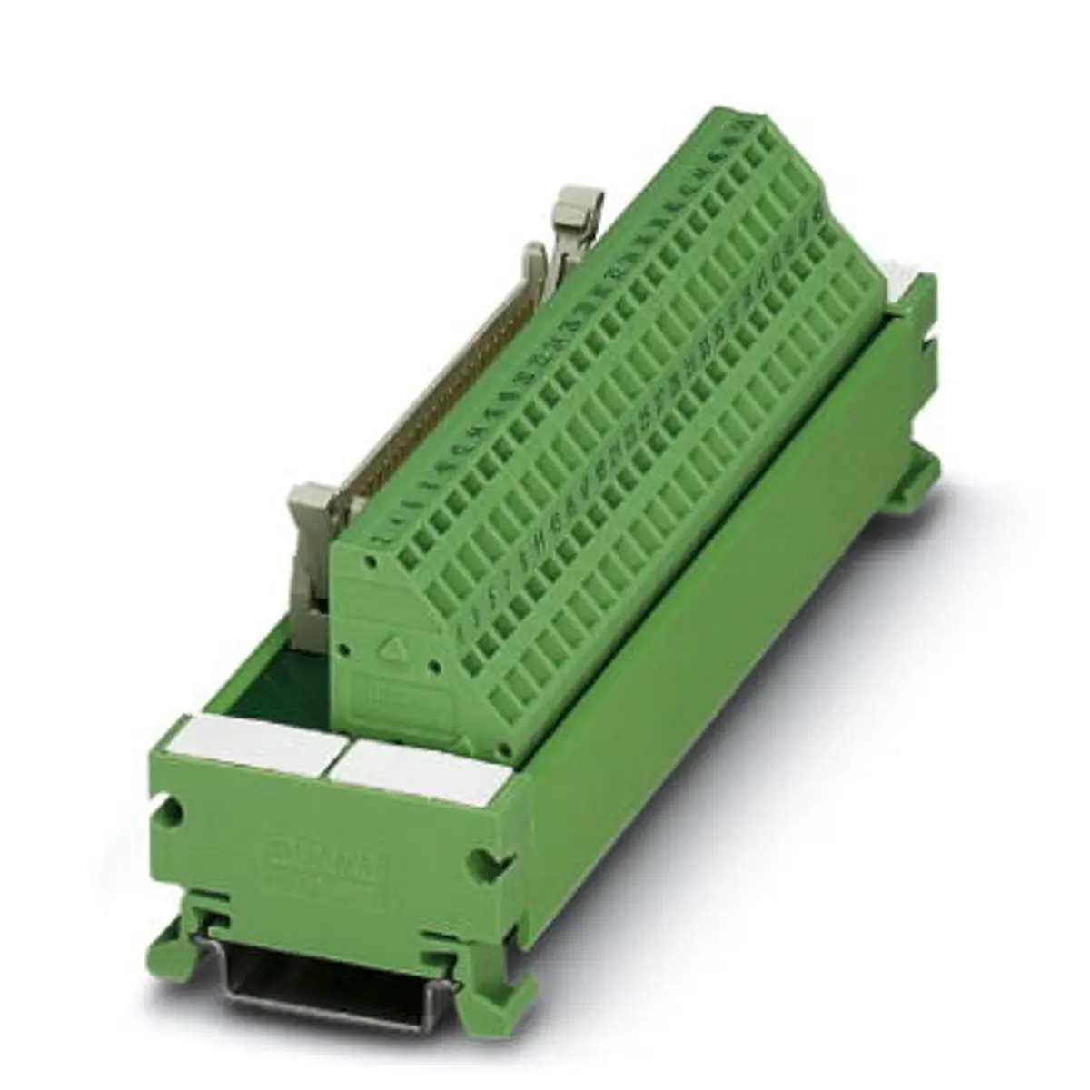 Produktfoto 1 von Phoenix Contact Schnittstellenmodul Flachbandkabel, Stecker, 40-polig, 50 V ac, 60 V dc, DIN-Hutschiene 1A